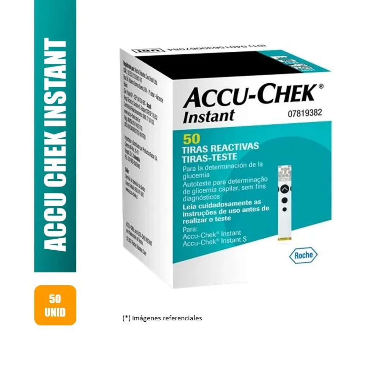 ACCU CHEK - TIRAS REACTIVAS ACCU CHEK INSTANT