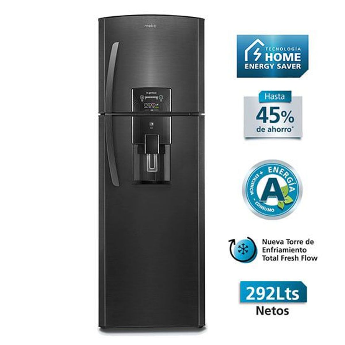 Mabe - REFRIGERADORA MABE 292 LT NO FROST RMA310FZPC