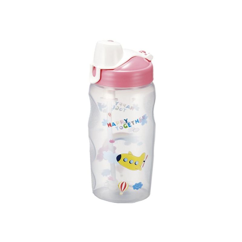 LOCK AND LOCK - Botella LocknLock Infantil Decorada 350 ML (ROSADA)