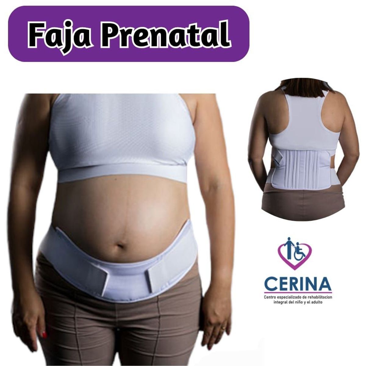 GENERICO - Faja Prenatal Talla L Argym