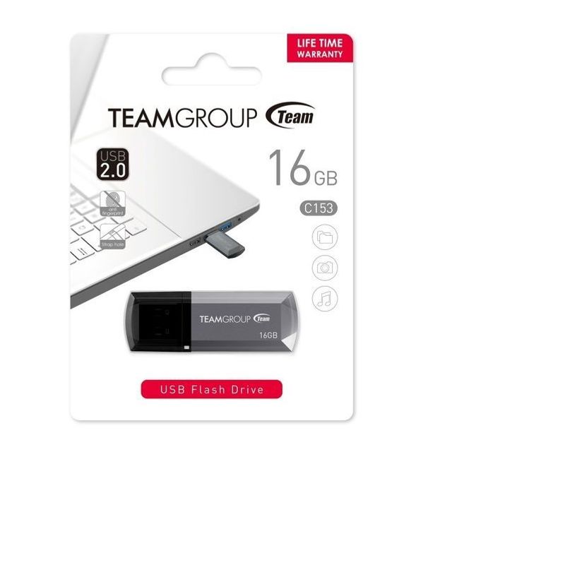 TEAM GROUP - Memoria Usb Flash drive 2.0 16gb  C153 - Gris