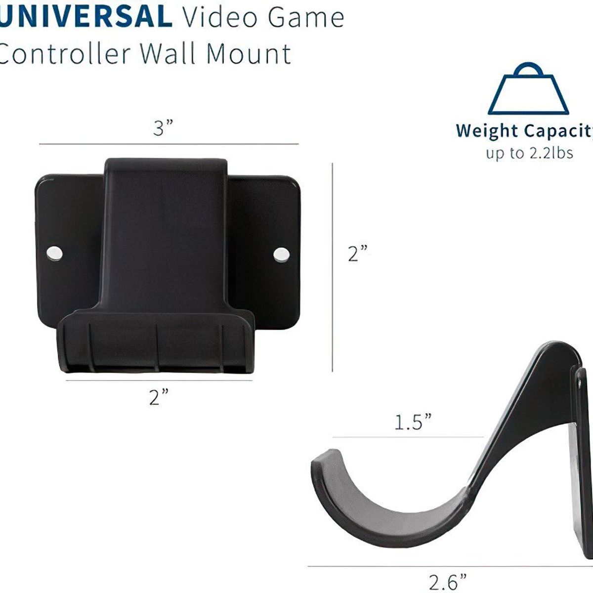 GENERICO - MONTECH - Rack Soporte de Pared para PlayStation 5 - PAR