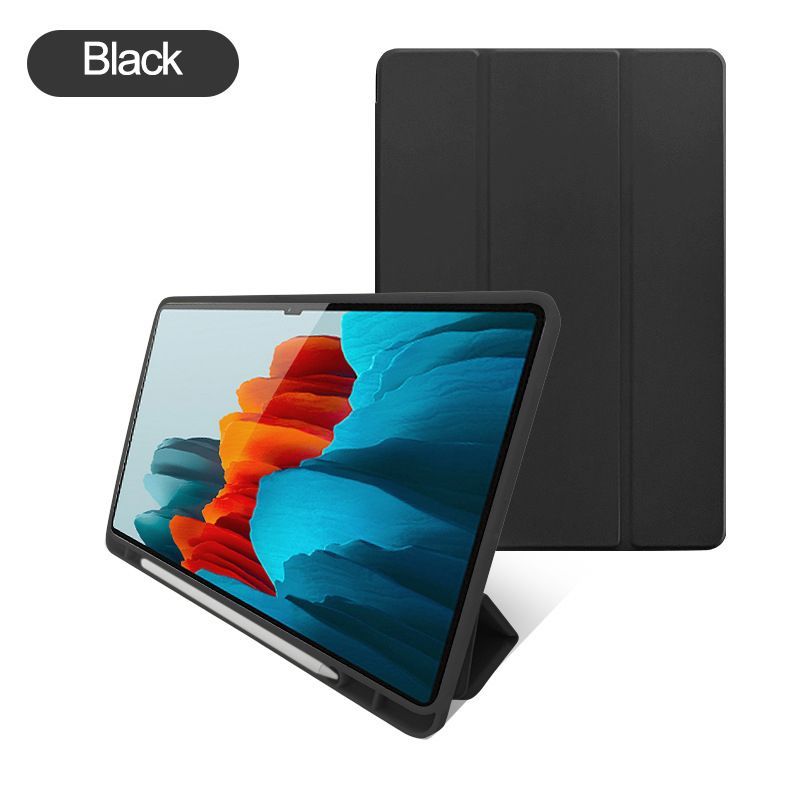 GENERICO - Funda Smart Cover Case Samsung Tab S6 Lite 10.4 SM-P610 P615 - Negro