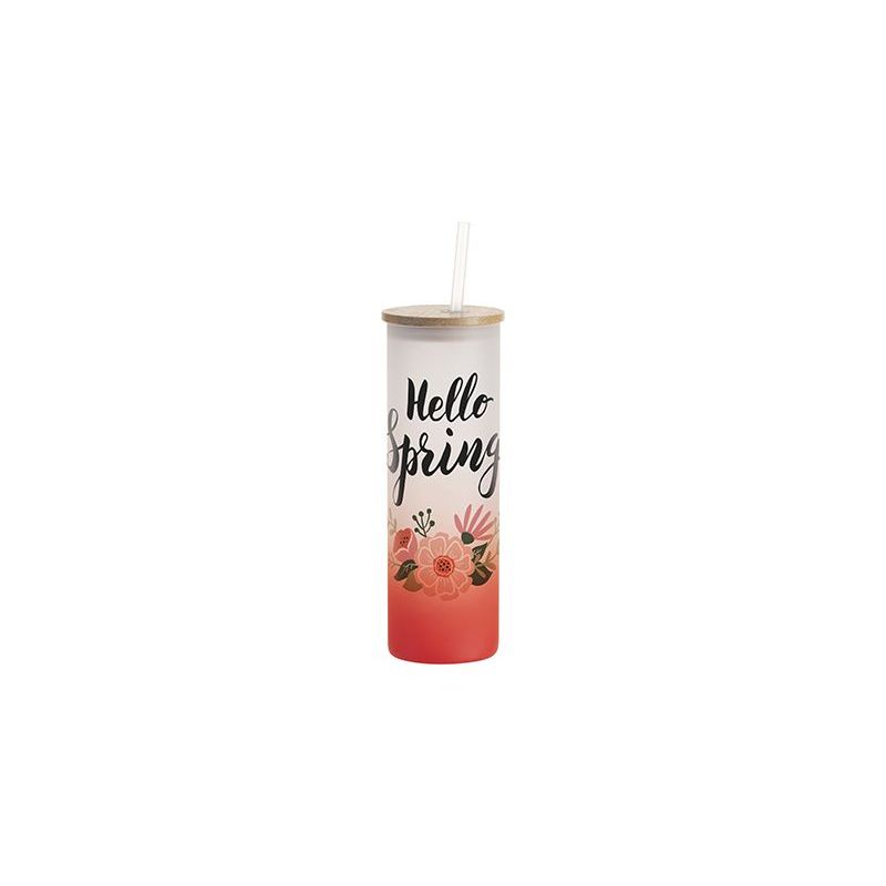 GENERICO - VASO ROJO PAVONADO SKINNY PERSONALIZABLE