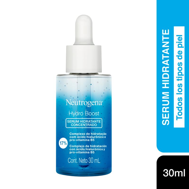 NEUTROGENA - Hydro Boost Serum Hidratante Con Ácido Hialurónico Neutrogena
