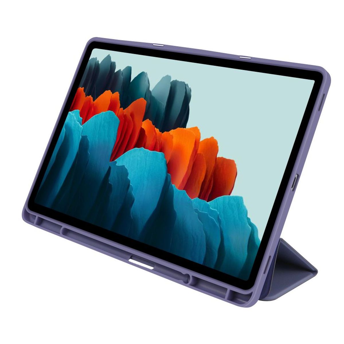 GENERICO - Funda Smart Cover Case Samsung Galaxy Tab S8 S7 11 - Negro