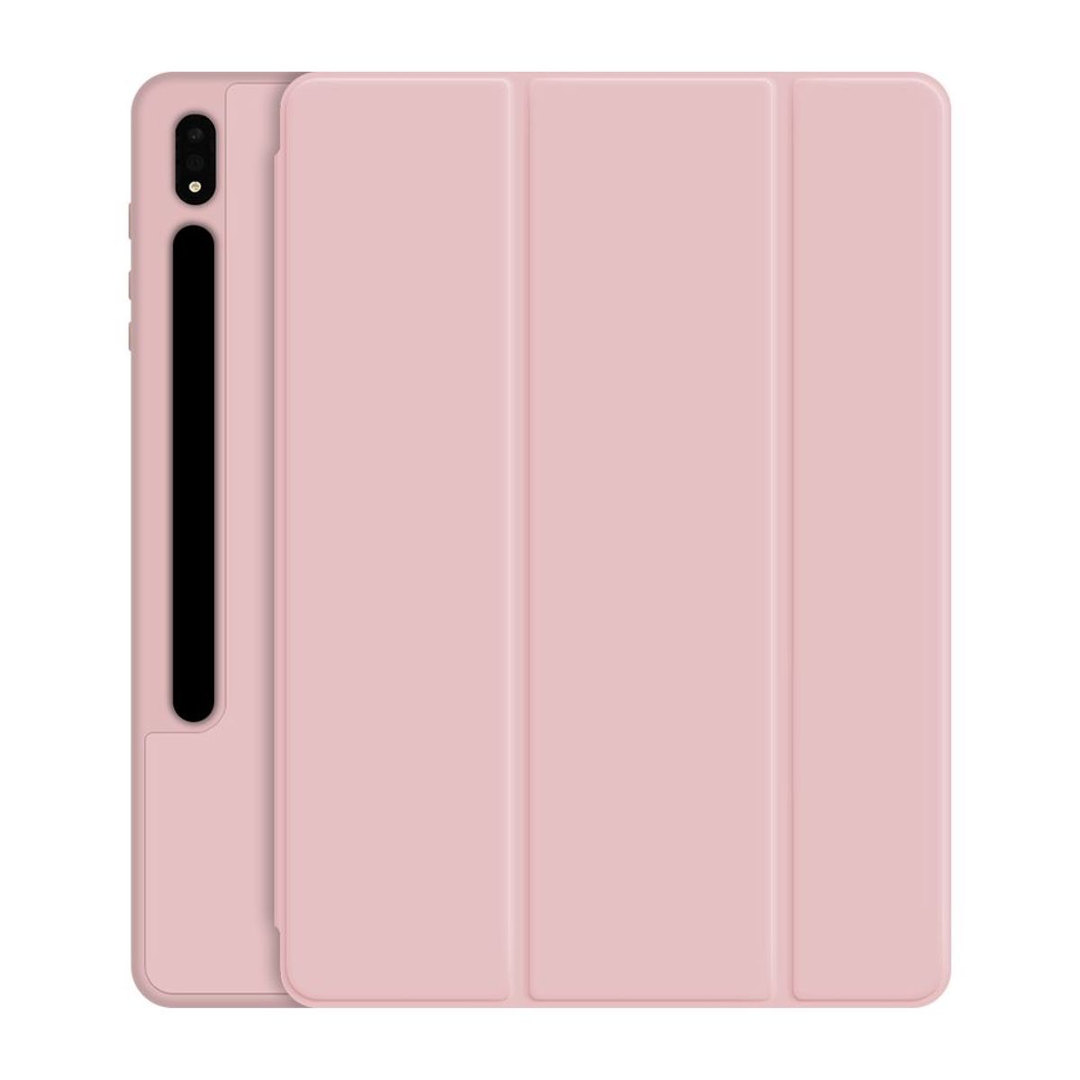 GENERICO - Funda Smart Cover Case Samsung Galaxy Tab S8 S7 11 - Rosa