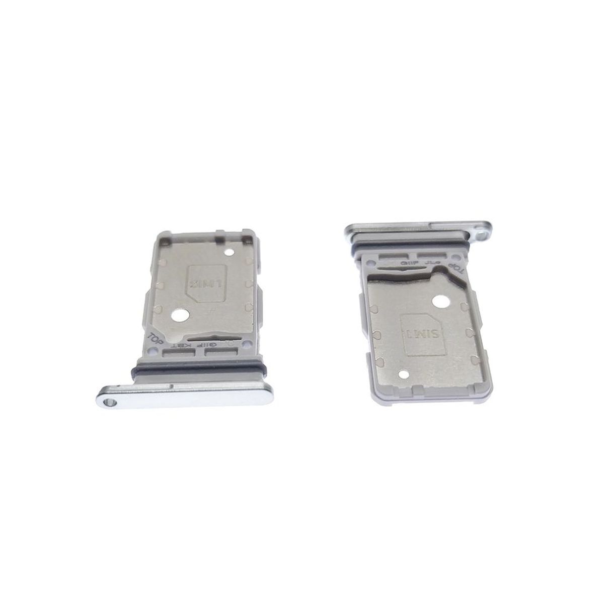 GENERICO - Repuesto Bandeja SIM Micro SD SAMSUNG S22 ULTRA - BLANCO.