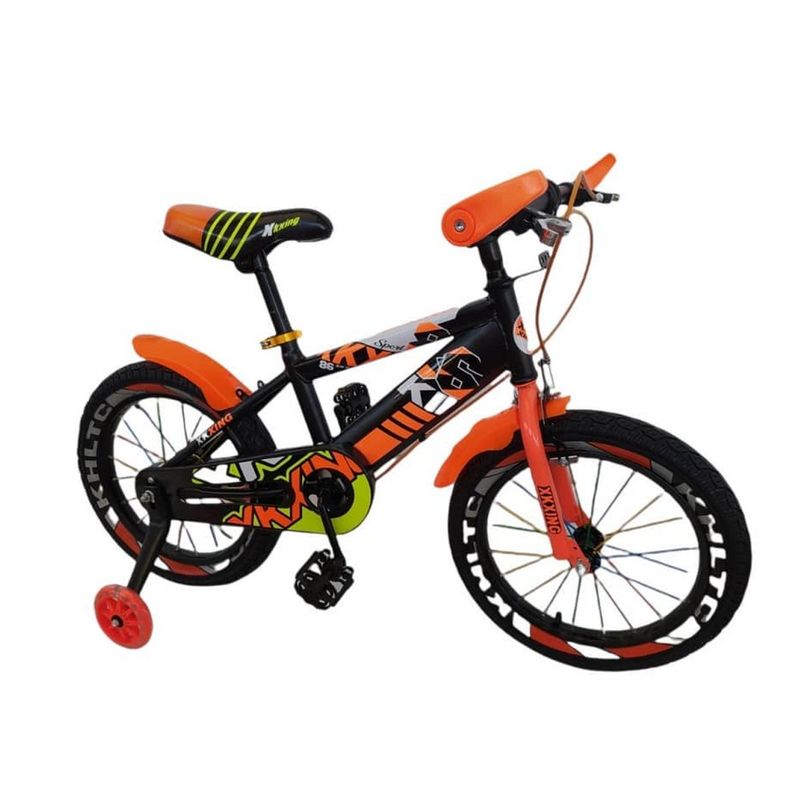 GENERICO - Bicicleta Para Niño Infantil Kids Aro 12 Timbre Sport Naran