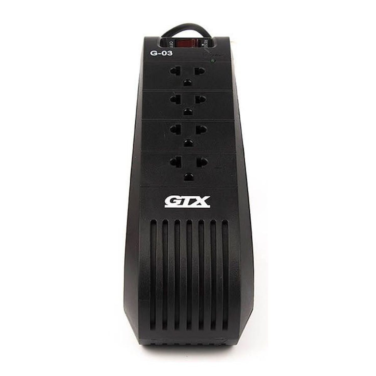 GENERICO - Generico GTX G-03 1000VA Estabilizador de Energía 4 Tomas 500W 220V