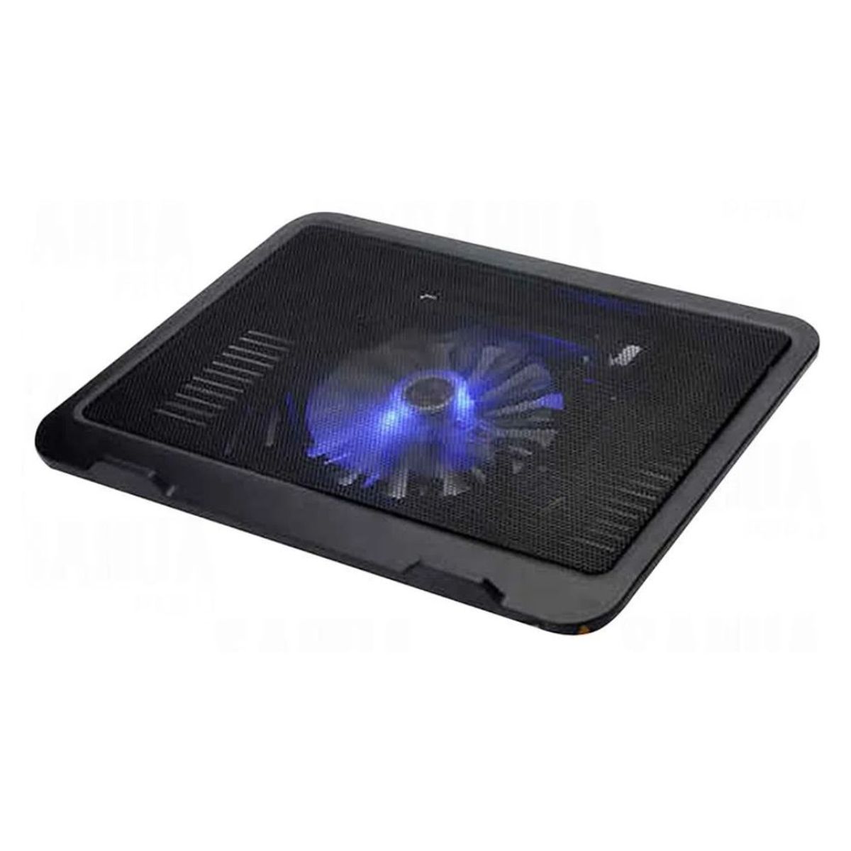IBLUE - iBLUE H19BK Base con Cooler para Laptop 14” con Luz Led Azul - Negro
