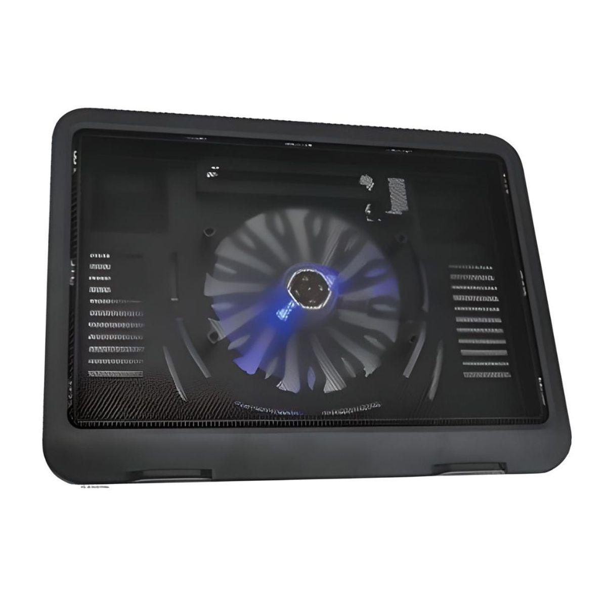 IBLUE - iBLUE H19BK Base con Cooler para Laptop 14” con Luz Led Azul - Negro