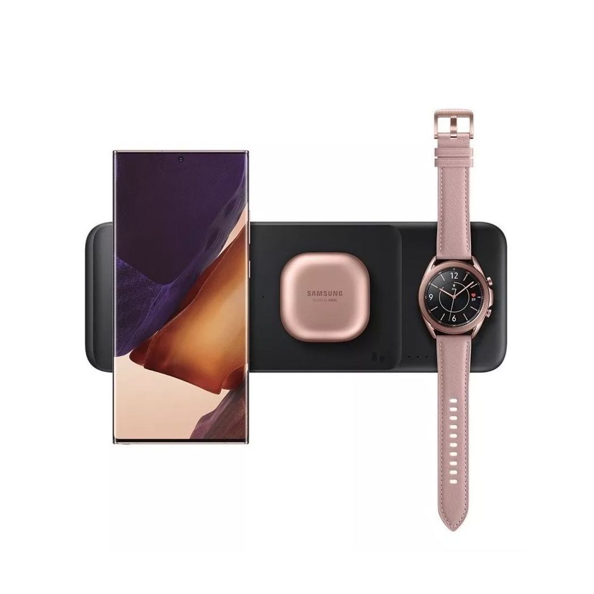 SAMSUNG - Samsung EP-P6300 Wireless Charger Trio Pad