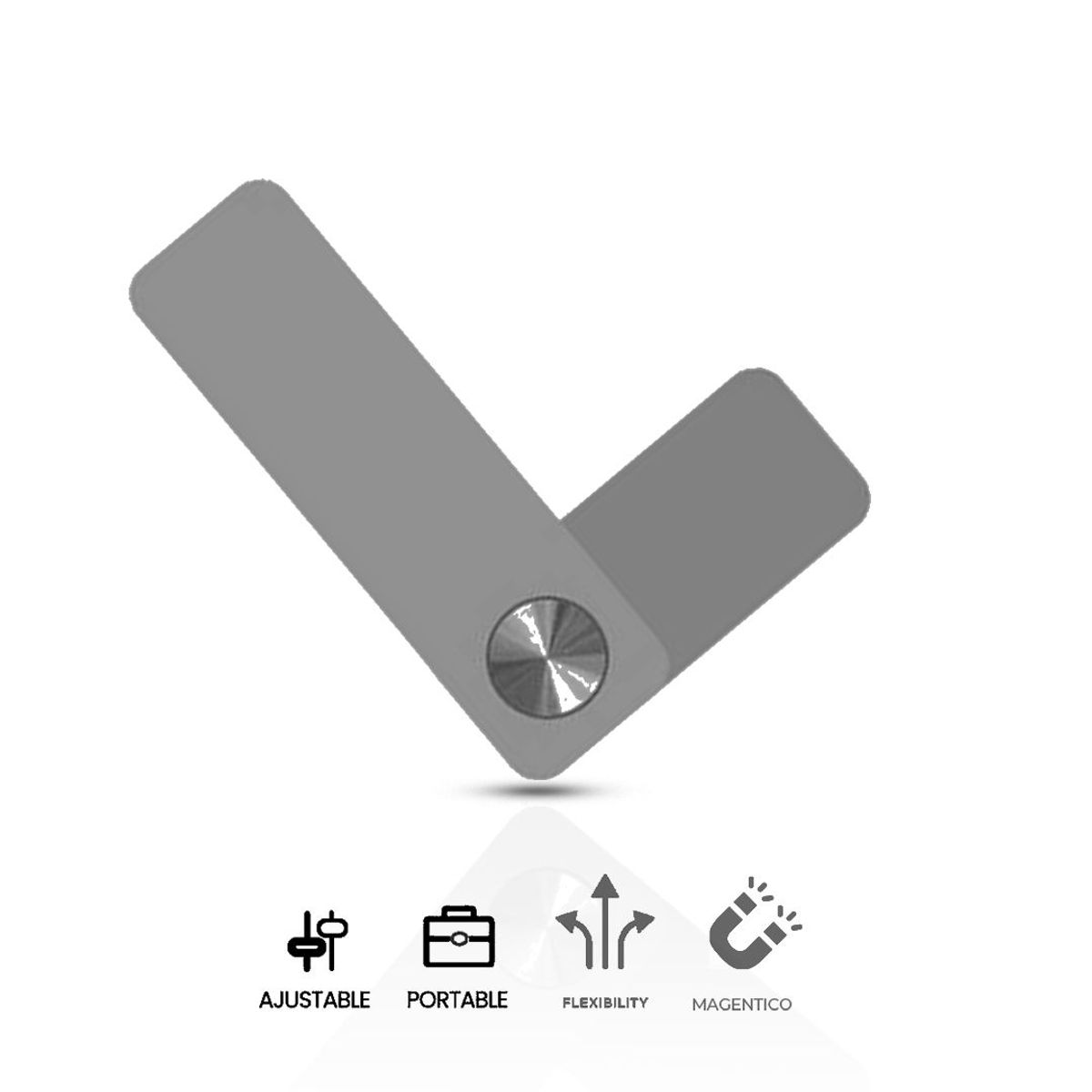 S&T - Soporte de Celular Corporativos for Business de Aluminio HS219N Grey