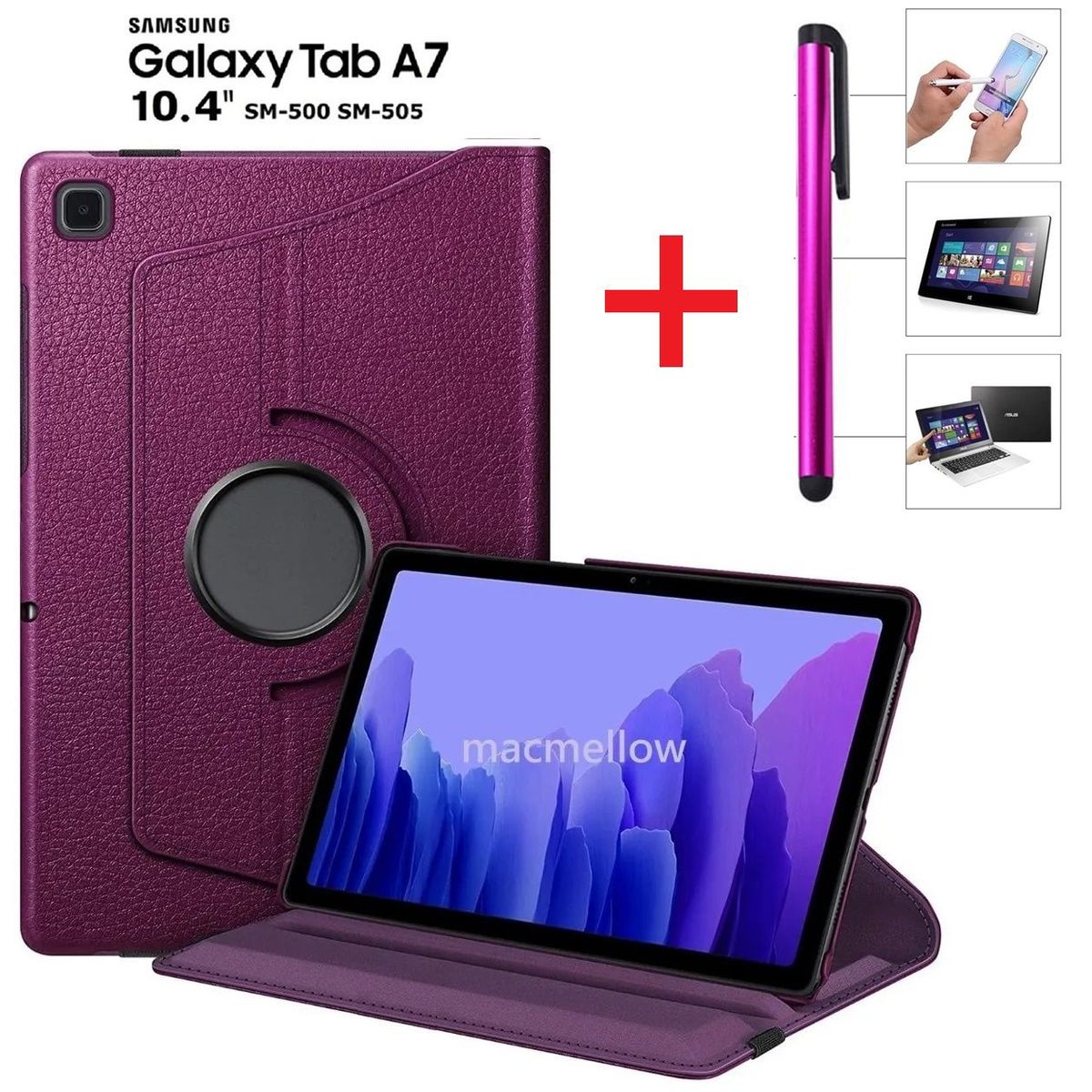 GENERICO - Funda Case con Lapiz Tactil para Samsung Tab A7 10,4 SM-T500 Cover
