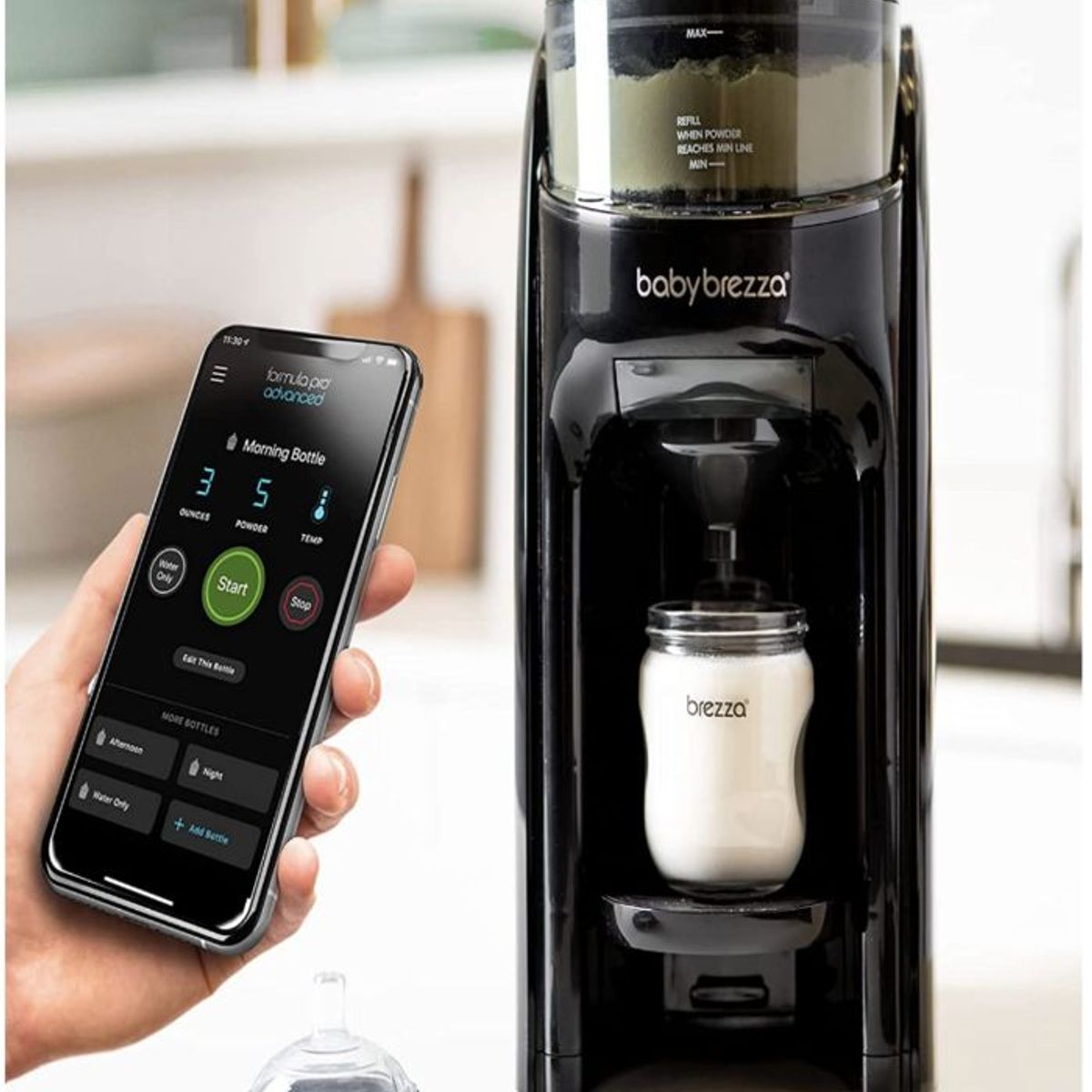 GENERICO - Baby Brezza Formula Pro Advanced wifi dispensadora biberones