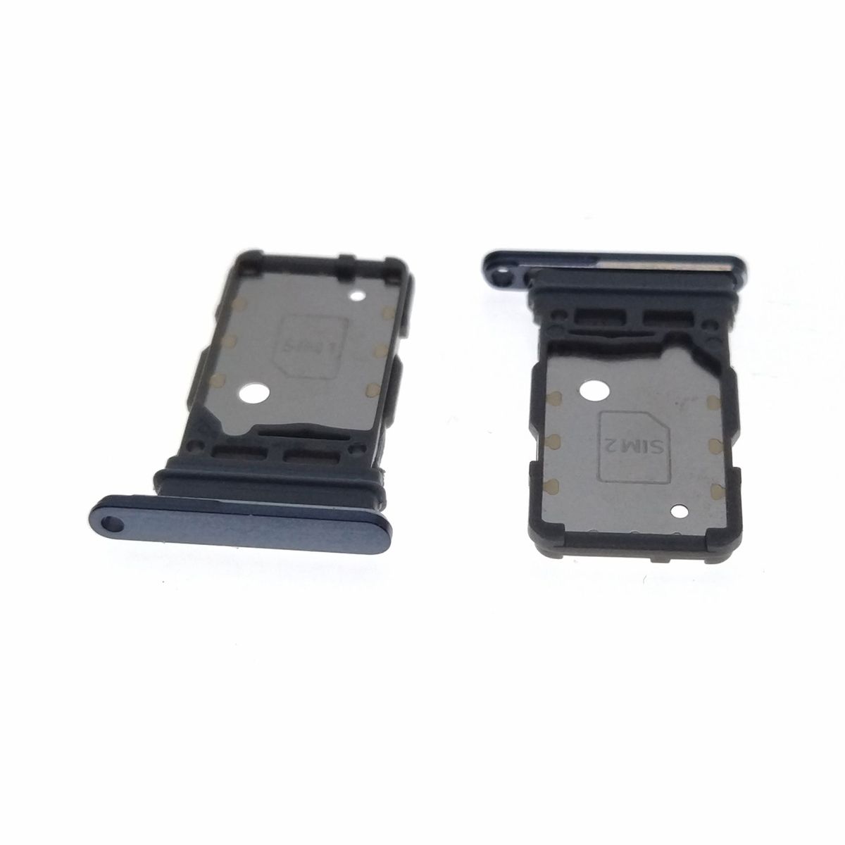 GENERICO - Repuesto Bandeja SIM Micro SD SAMSUNG S21 PLUS ULTRA - GRIS.