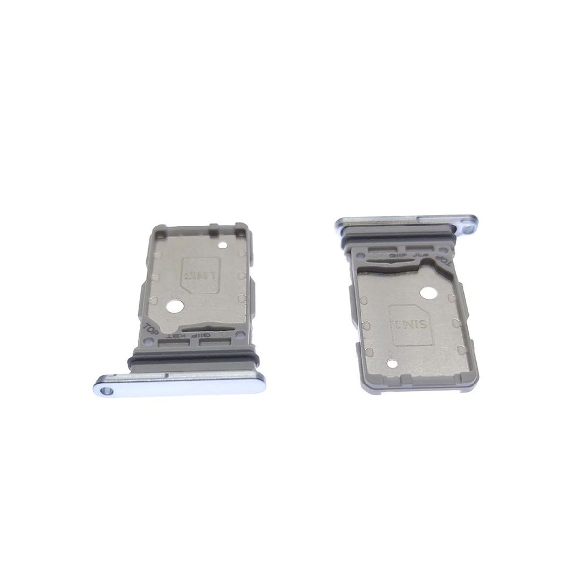 GENERICO - Repuesto Bandeja SIM Micro SD SAMSUNG S21 - PLATA.