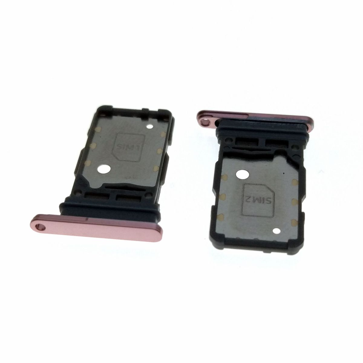 GENERICO - Repuesto Bandeja SIM Micro SD SAMSUNG S21 - ROSA.