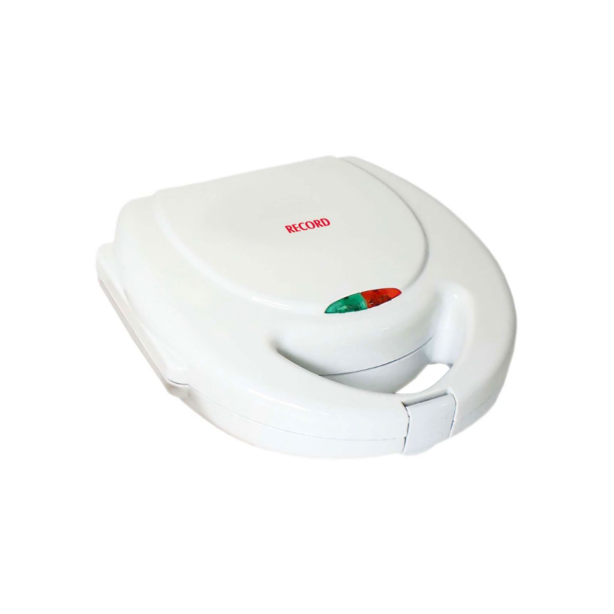 RECORD - Sandwichera Eléctrica RECORD Antiadherente Blanca REC-CLSBL100