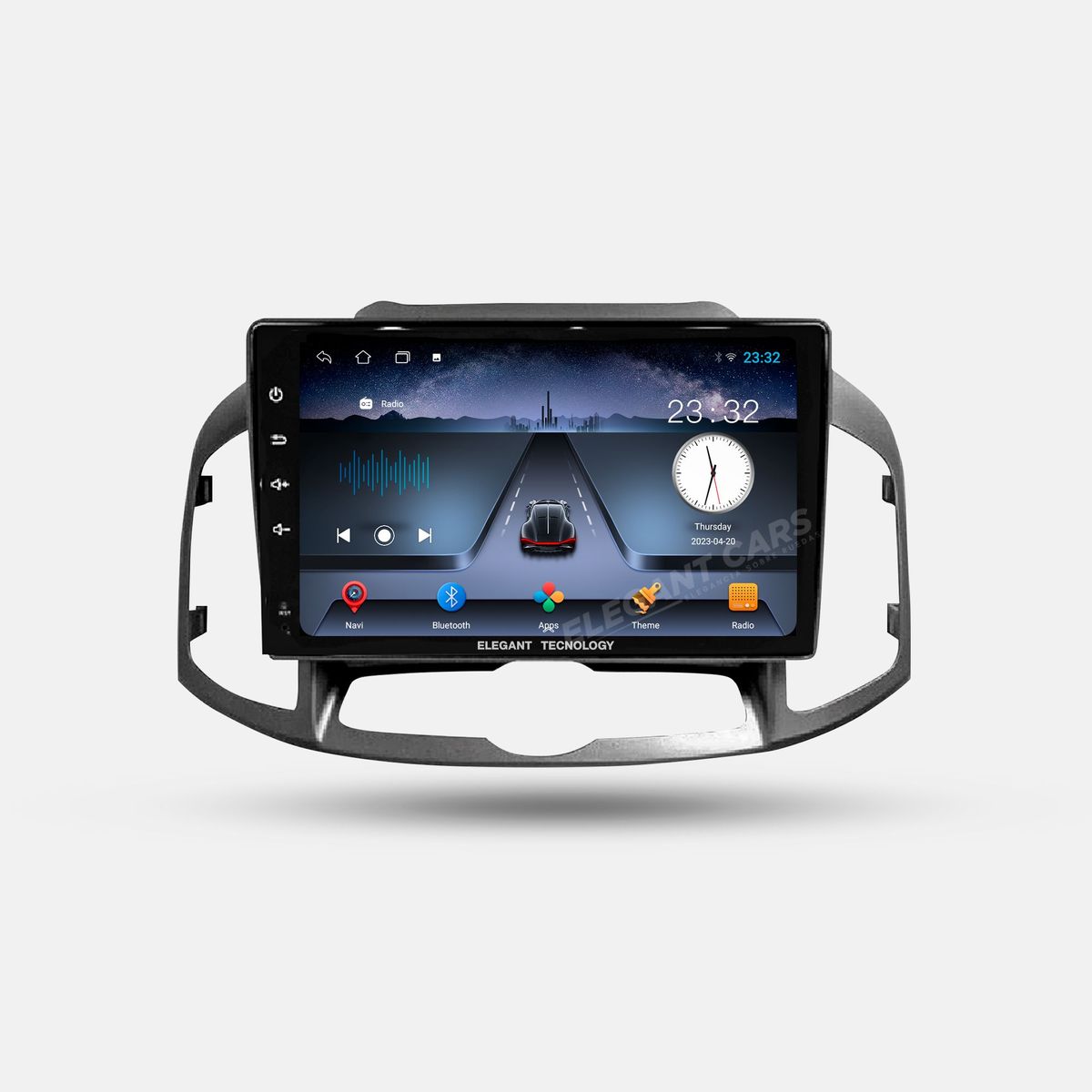 GENERICO - Autoradio Android Pantalla Chevrolet captiva 2010 - 2016 Carplay +Auto 4GB +64GB