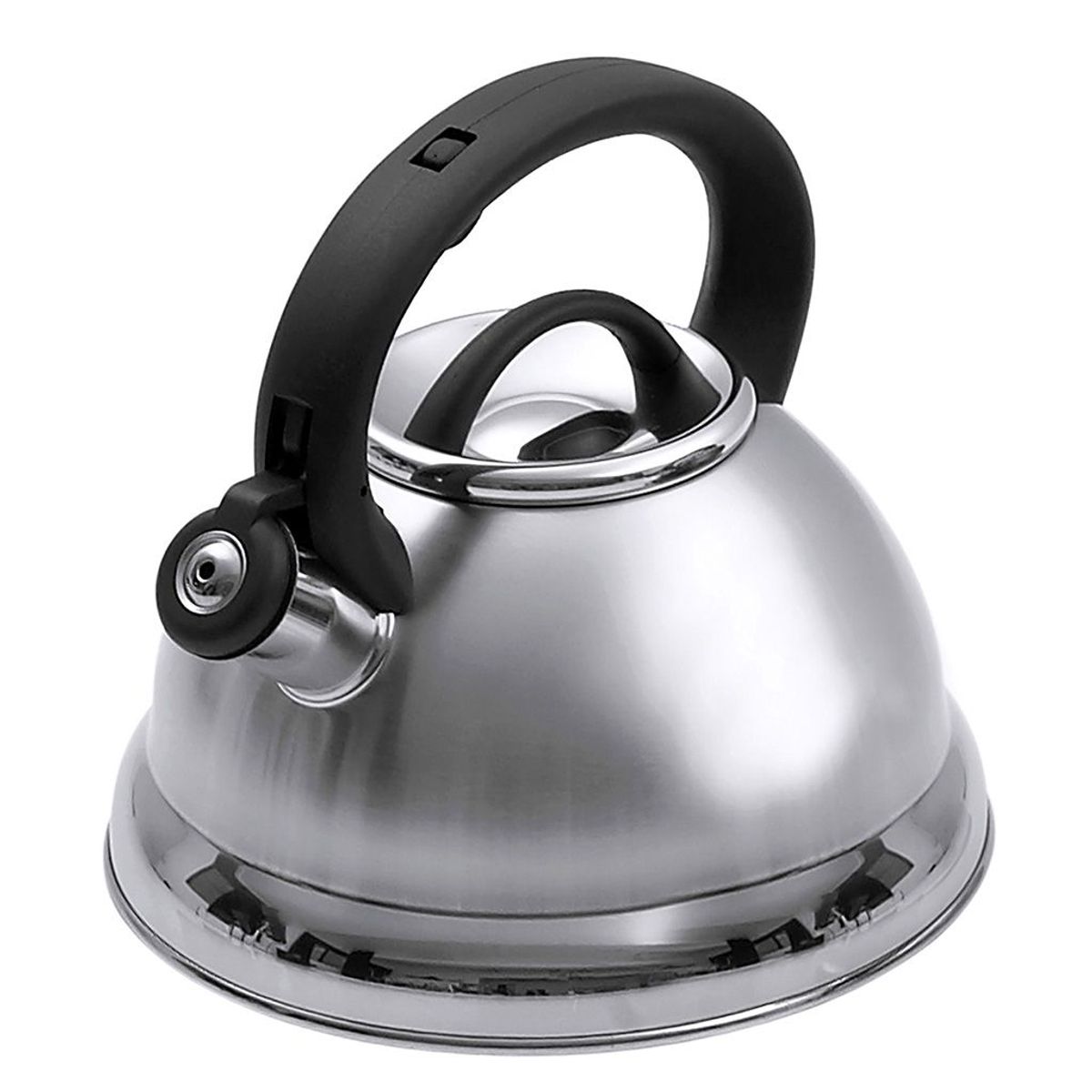 GENERICO - Tetera 2.5 Litros Acero Inoxidable FLAMBERG Negro