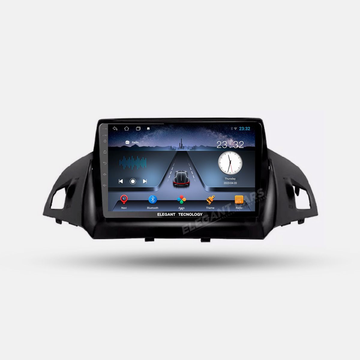 GENERICO - Autoradio Android Pantalla  Ford Escape 2013 – 2017 Carplay +Auto 4GB +64GB