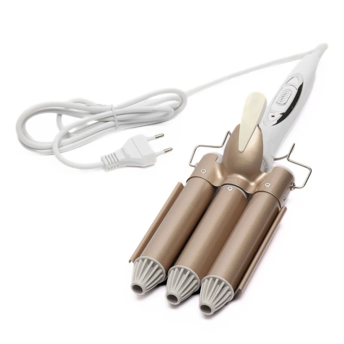 GENERICO - Rizador Triple Tenaza Rozia HR722