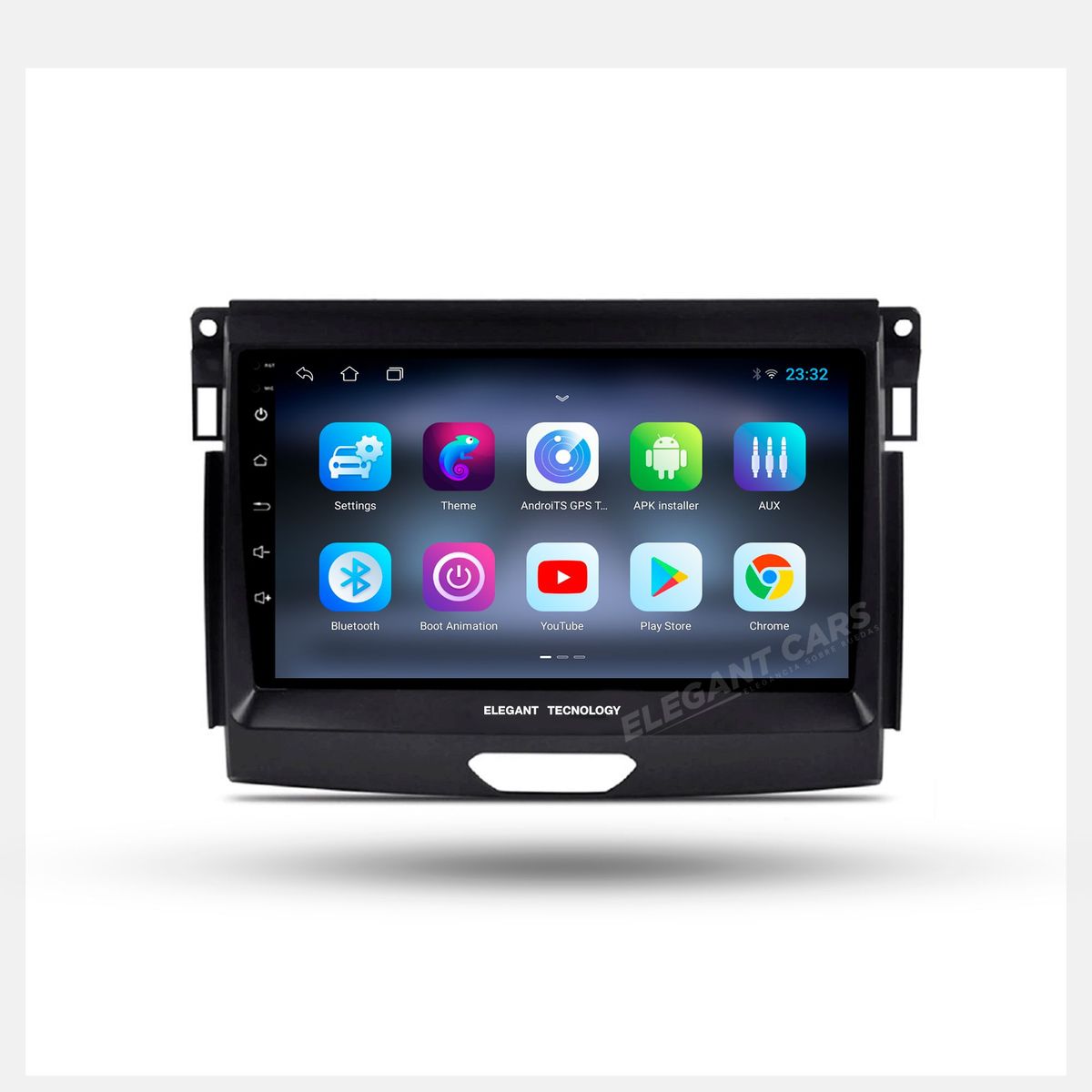 GENERICO - Autoradio Android Pantalla Ford Ranger 2015 – 2022 Carplay +Auto 4GB +64GB