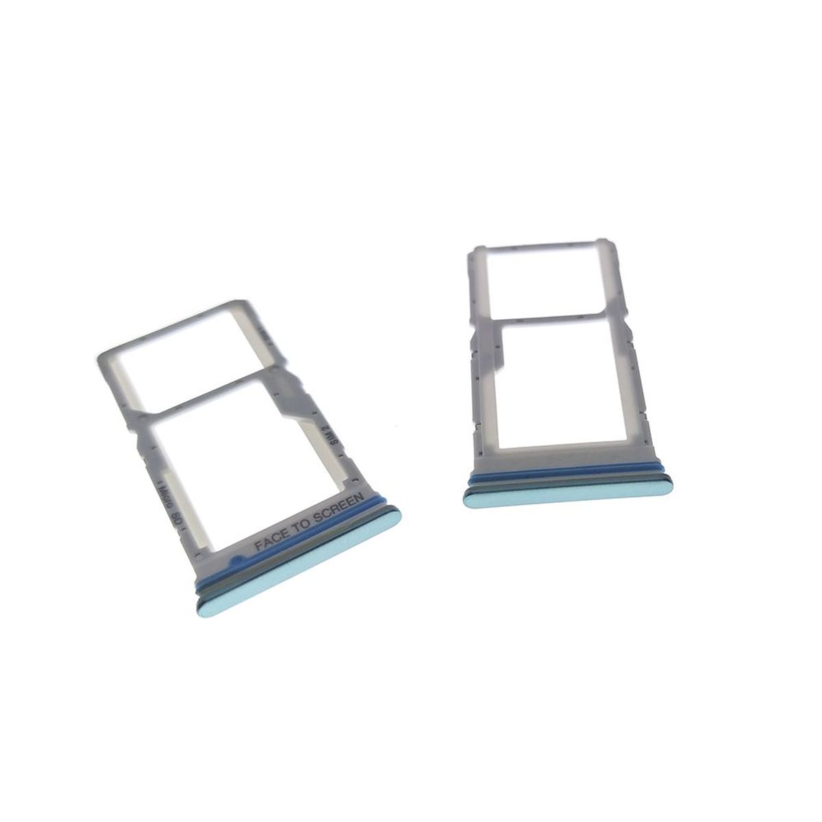 GENERICO - Repuesto Bandeja SIM Micro SD XIAOMI MI 10T LITE - BLANCO VERDE.