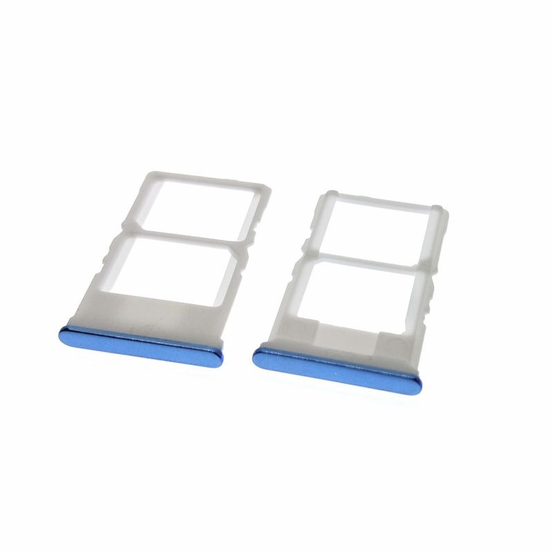 GENERICO - Repuesto Bandeja SIM Micro SD XIAOMI MI 9T - AZUL.