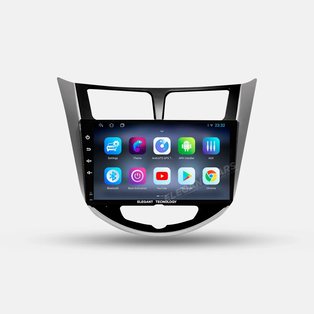 GENERICO - Autoradio Android Pantalla Hyundai Accent 2011-2020 Carplay +Auto 4GB +64GB