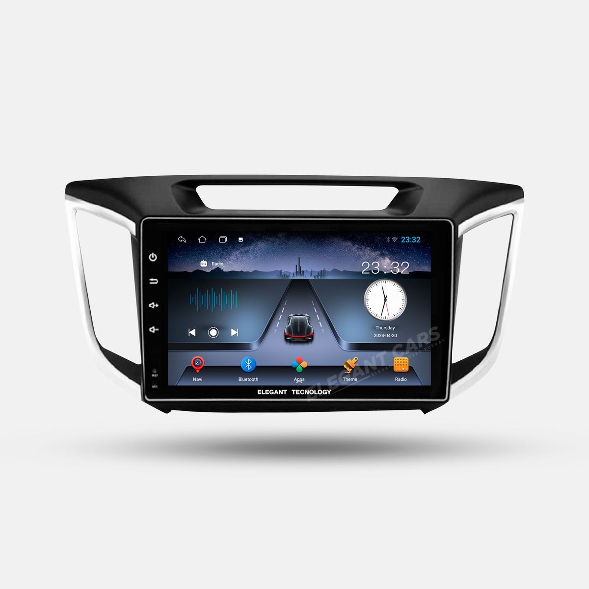 GENERICO - Autoradio Android Pantalla Hyundai Creta 2014-2021 Carplay +Auto 4GB +64GB