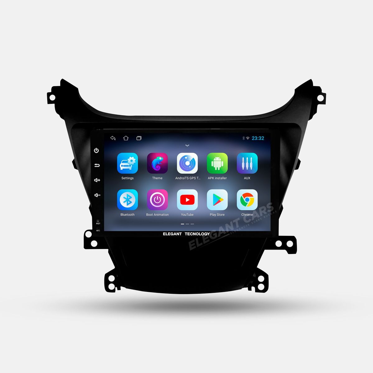 GENERICO - Autoradio Android Pantalla Hyundai Elantra 2014-2015 Carplay +Auto 4GB +64GB