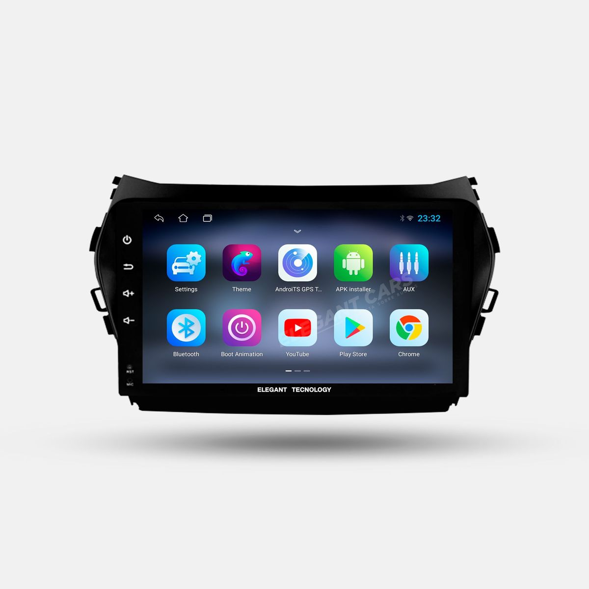 GENERICO - Autoradio Android Pantalla Hyundai Santa Fe 2013-2018 Carplay +Auto 4GB +64GB