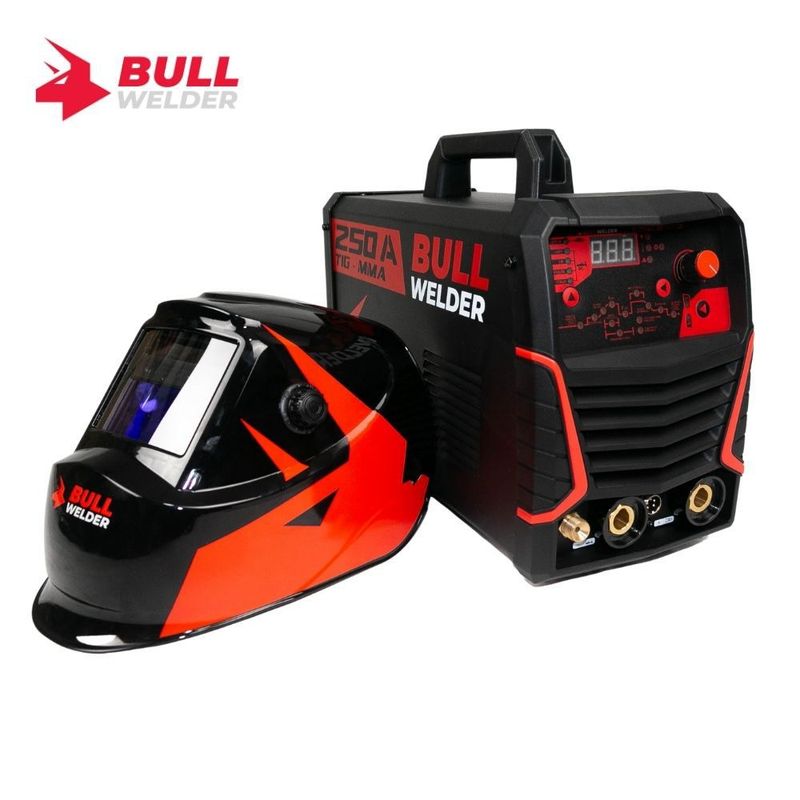GENERICO - Soldadora Inverter 250A 4en1 Alta Frecuencia TIG Pulsado TIG COLD MMA