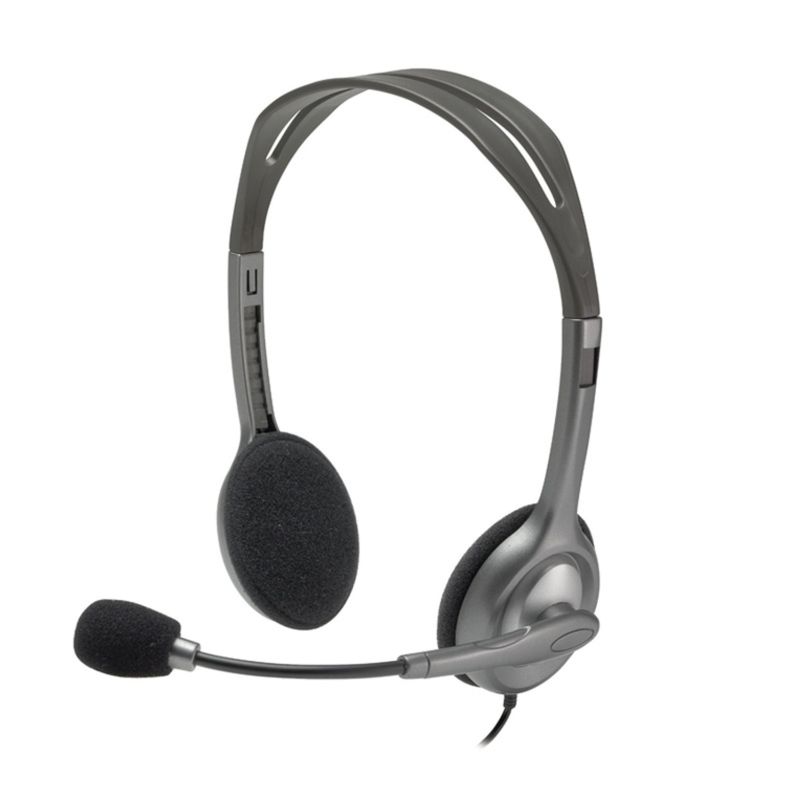 LOGITECH - Audífonos con Micrófono Logitech H111 3.5 mm