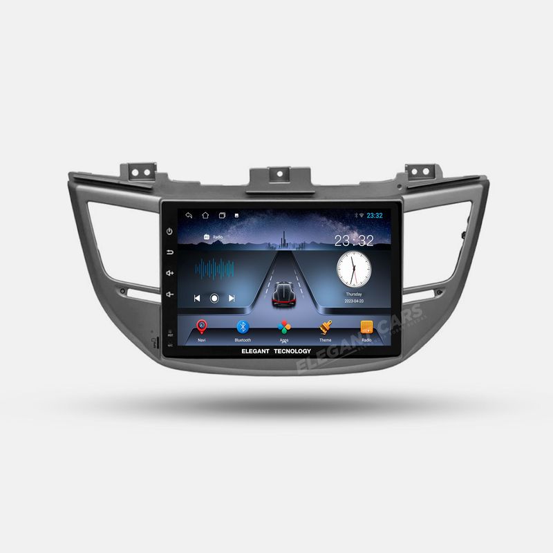 GENERICO - Autoradio Android Pantalla Hyundai Tucson 2016-2018 Carplay +Auto 4GB +64GB