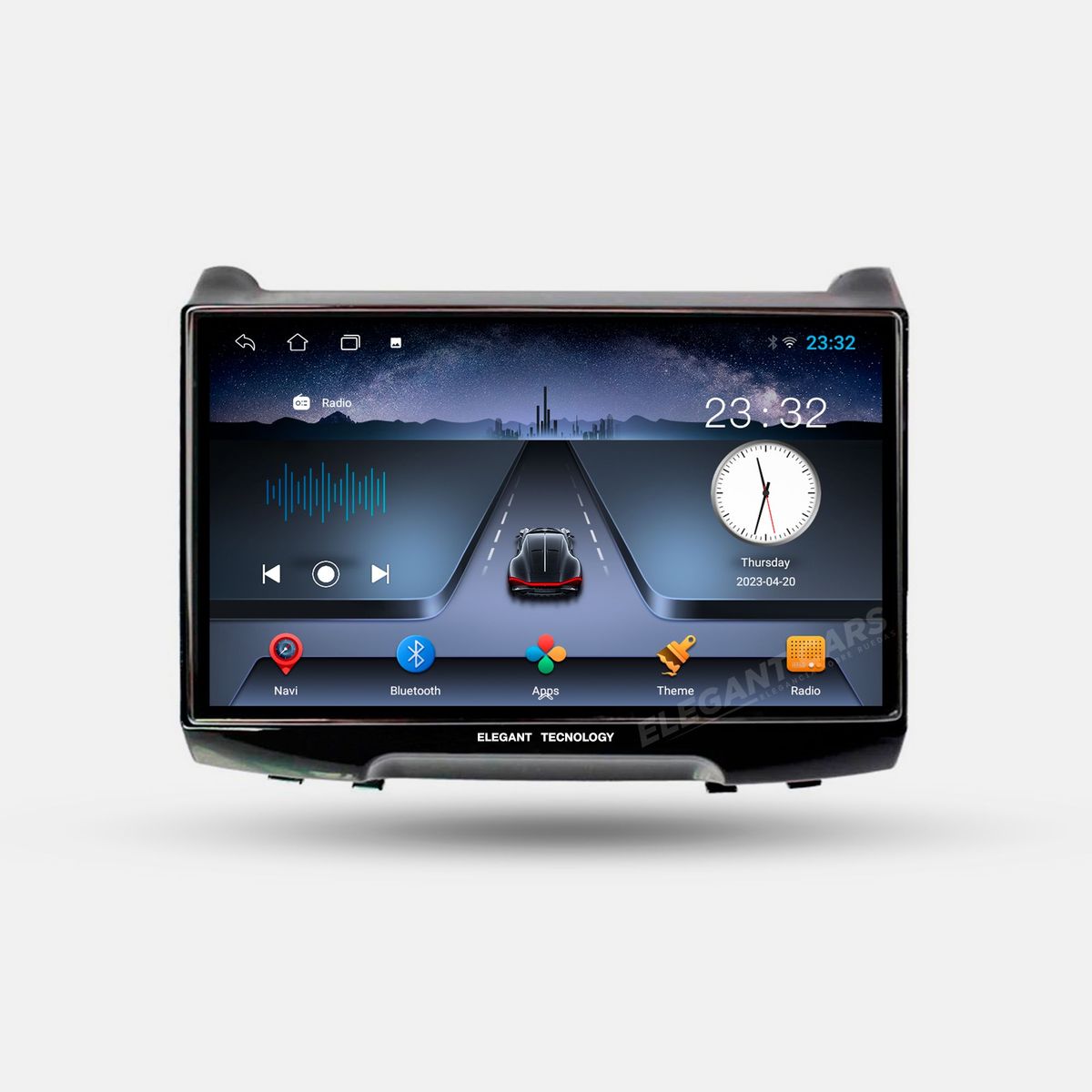 GENERICO - Autoradio Android Pantalla JAC S3 2013 – 2017 Carplay +Auto 4GB +64GB