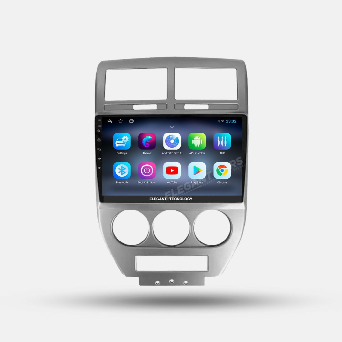 GENERICO - Autoradio Android Pantalla Cherokee Sport Latitude 2014-2019 Carplay +Auto 4GB +64GB