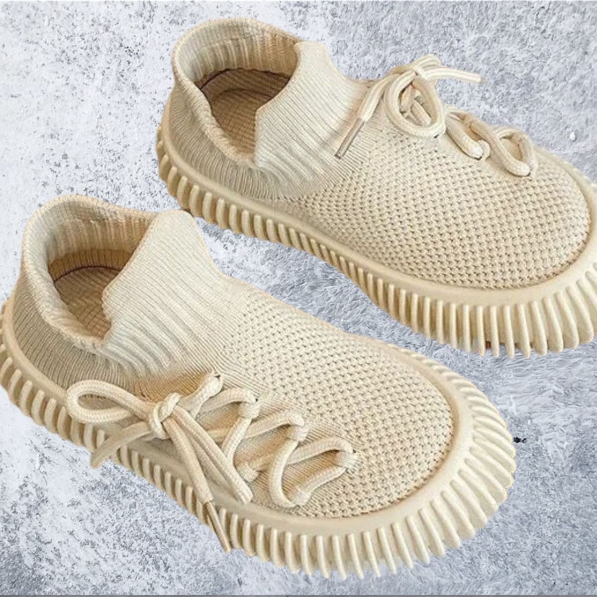 GENERICO - Zapatillas de Niño Hermosas de Tela Unisex Khaki