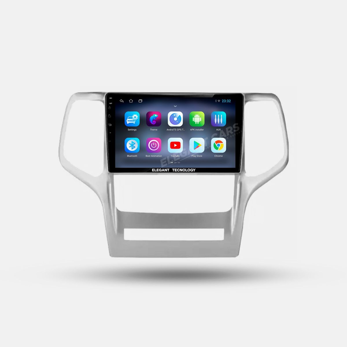 GENERICO - Autoradio Android Pantalla Jeep Grand Cherokee 2008-2013 Carplay +Auto 4GB +64GB