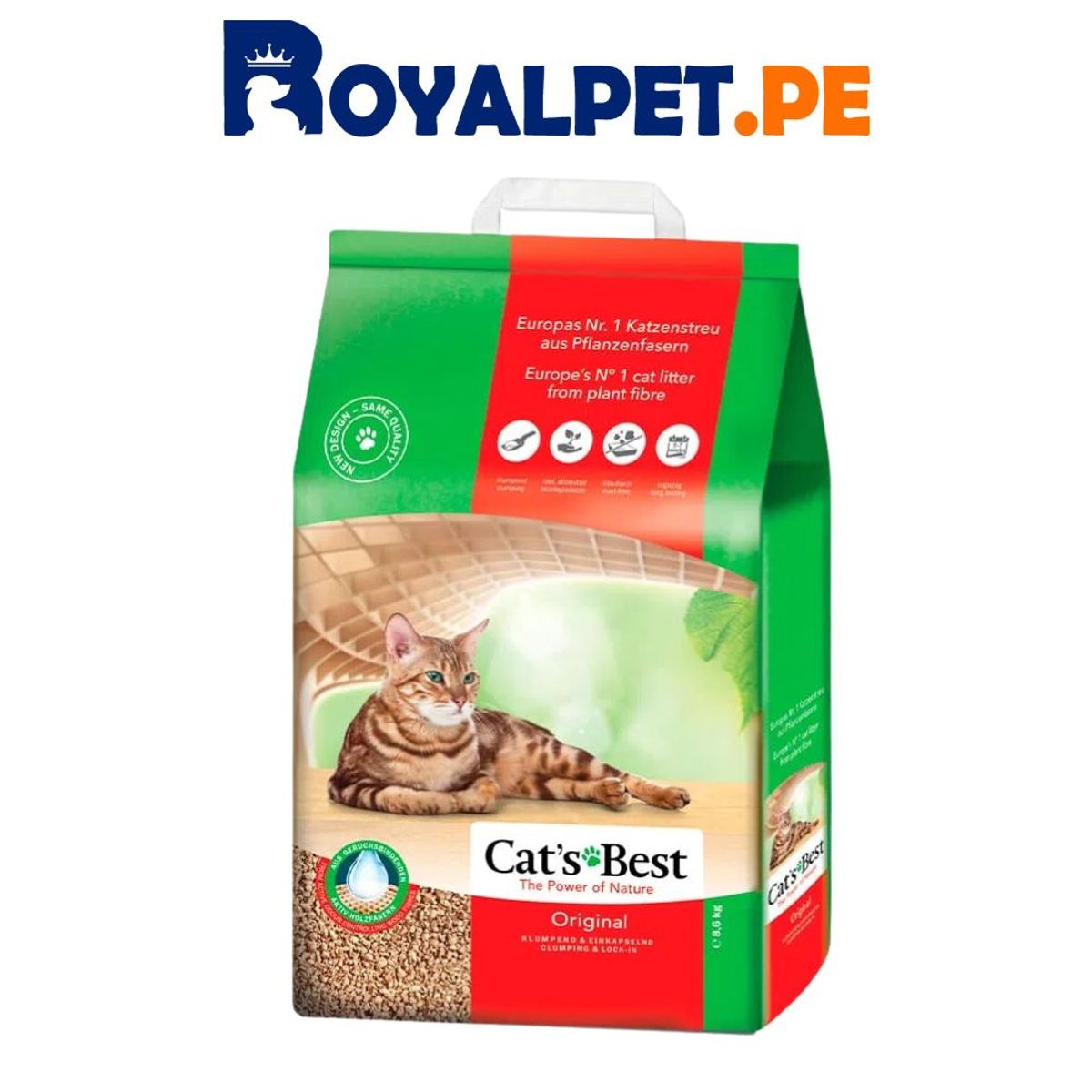 CATS BEST - Cats best original arena para gatos 8.6 kg