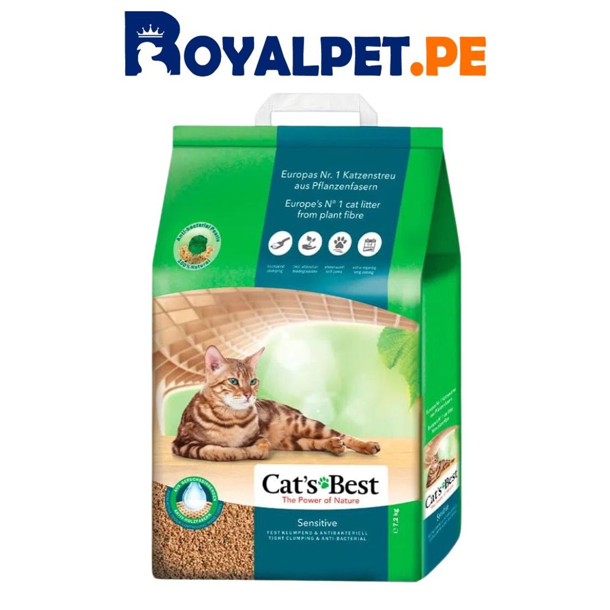 CATS BEST - Cats best sensitive arena para gatos 7.2 kg