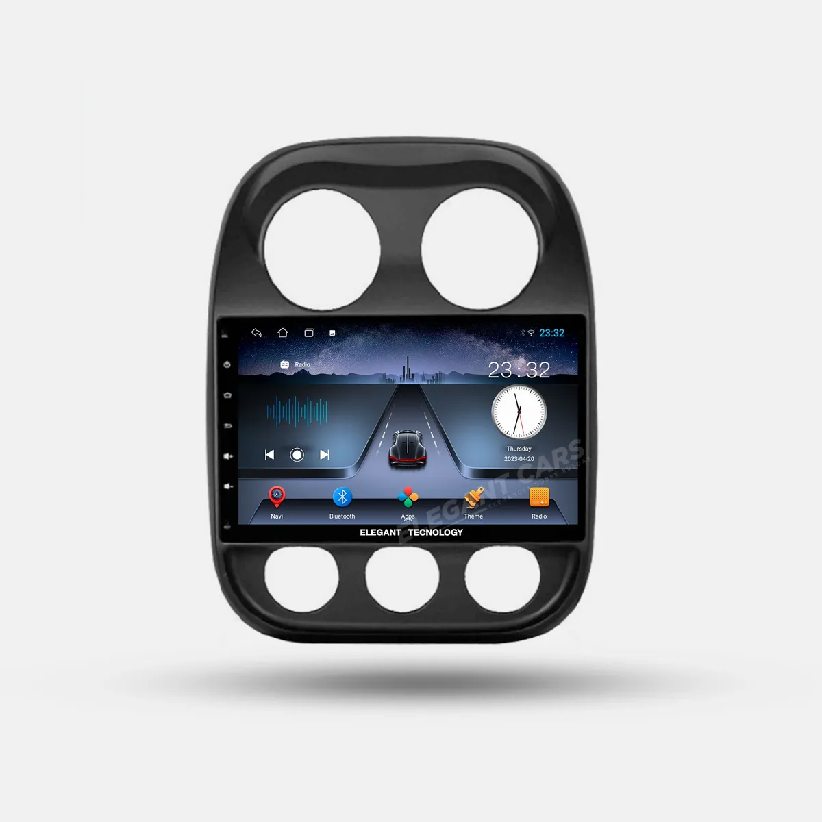 GENERICO - Autoradio Android Pantalla Jeep Patriot Compass 2007-2016 Carplay +Auto 4GB +64GB