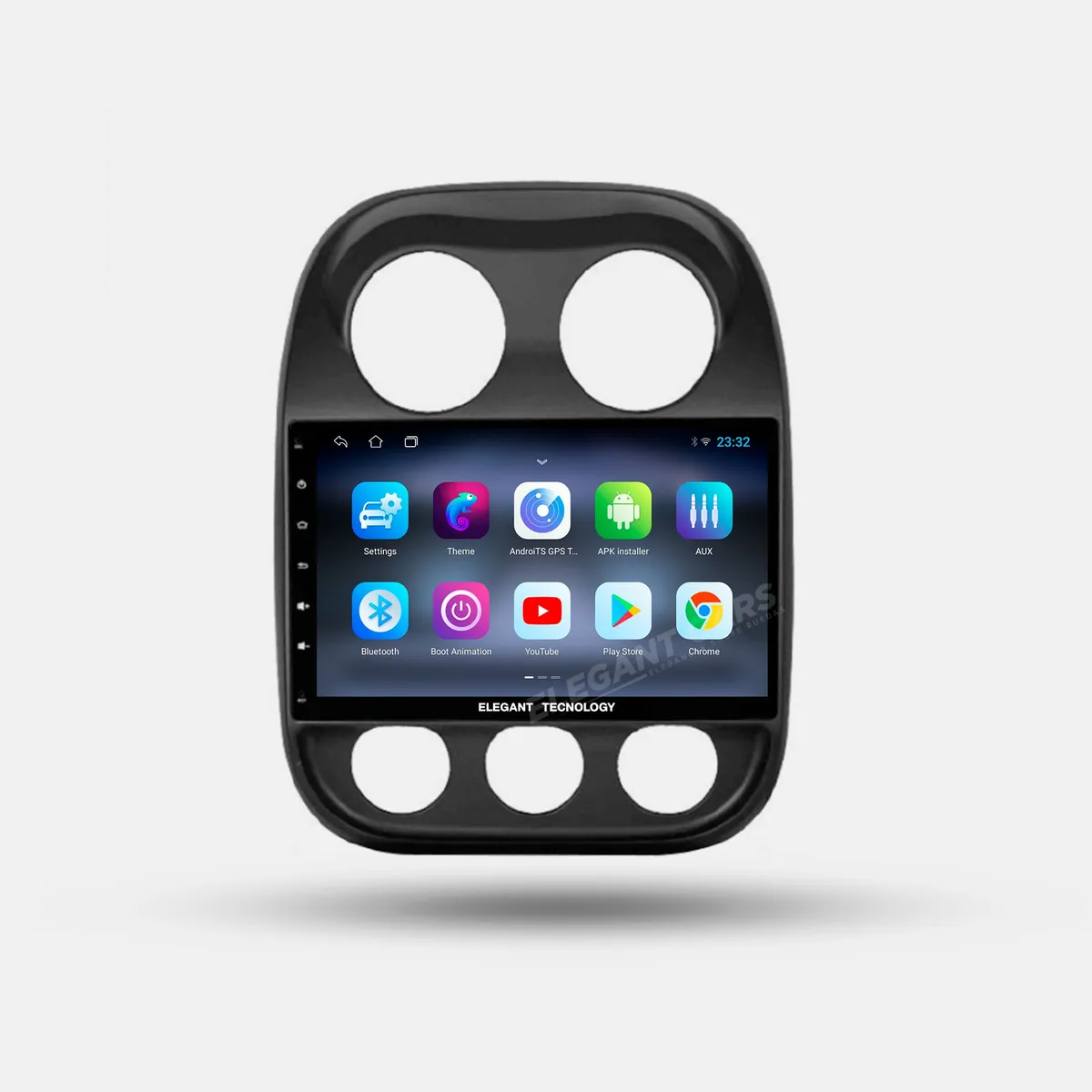 GENERICO - Autoradio Android Pantalla Jeep Patriot Compass 2007-2016 Carplay +Auto 4GB +64GB