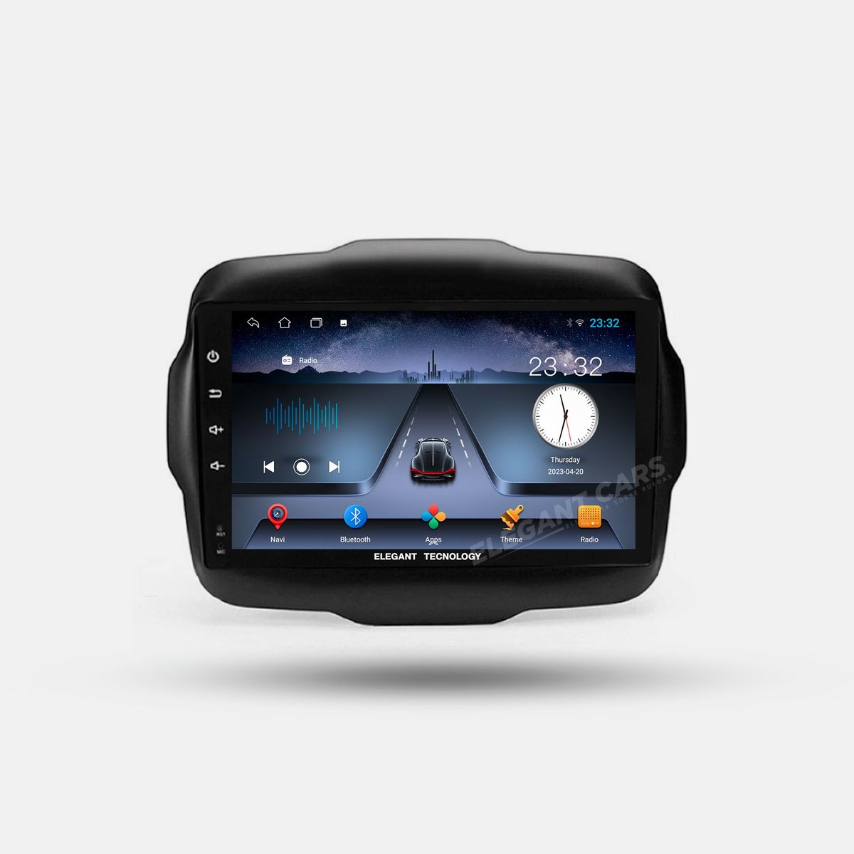 GENERICO - Autoradio Android Pantalla Jeep Renegade 2016-2020 Carplay +Auto 4GB +64GB