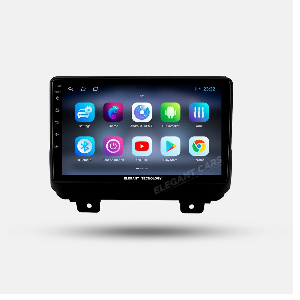 GENERICO - Autoradio Android Pantalla Jeep Wrangler 2018-2020 Carplay +Auto 4GB +64GB