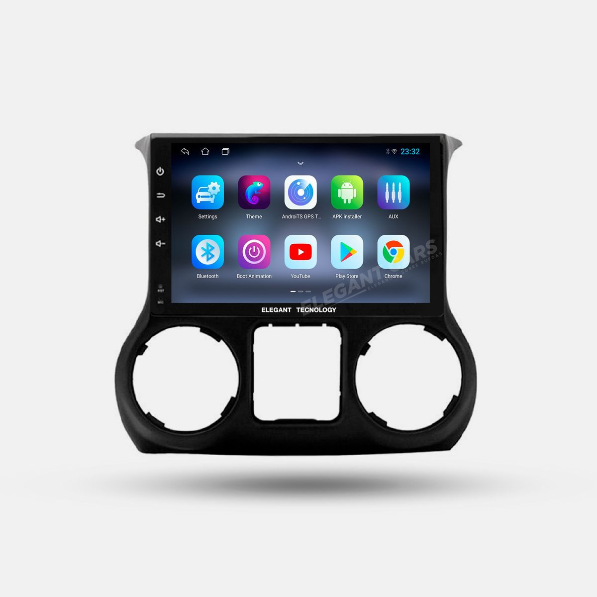GENERICO - Autoradio Android Pantalla Jeep Wrangler Rubicon 2008-2017 Carplay +Auto 4GB +64GB