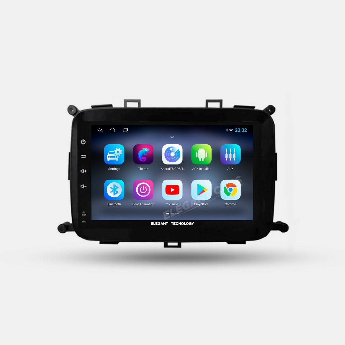 GENERICO - Autoradio Android Pantalla Kia Carens 2014-2019 Carplay +Auto 4GB +64GB
